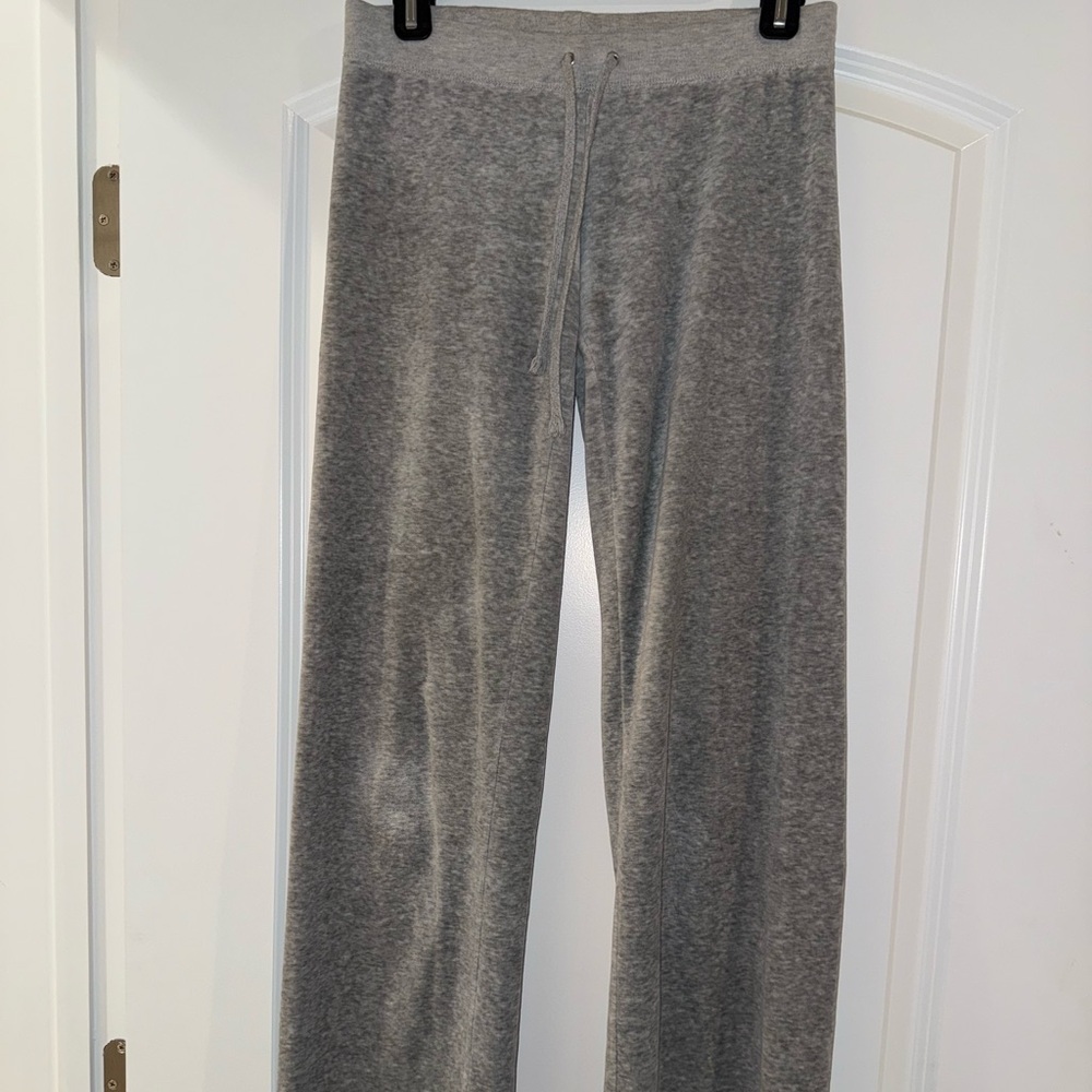 Juicy Couture Grey Velour Pants